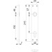 Pair of Long Plates L&L HP202 Aluminum F1 PZ110mm per piece