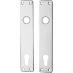 Paire plaques longues L&L HP202 aluminium F1 PZ92mm / pce