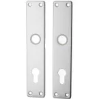 Paire plaques longues L&L HP202 aluminium F1 PZ72mm / pce