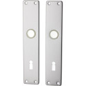Paire plaques longues L&L HP202 aluminium F1 BB72mm / pce