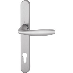 Hoppe New York 92 PZ Door Handle Set 3347N F31-1 Stainless Steel Look per piece