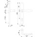 Hoppe New York 92 PZ Interior Door Handle Matte Black / pc