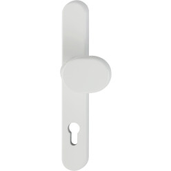 Hoppe Ball Knob Pull 92 PZ Plate 3357N Cream F9001 / pc