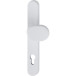 Hoppe 92 PZ boltrekker (plaat 3357N) wit F9016 / pce