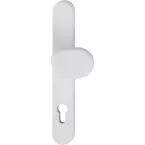 Hoppe 92 PZ boltrekker (plaat 3357N) wit F9016 / pce