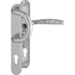 Handgreep + trekker Hoppe New-York 92 PZ (plaat 3357N) F9 / pce