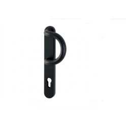 Hoppe 92 PZ boogtrekker (plaat 3357N) zwart mat F9714M / pce