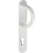 Hoppe 92 PZ beugeltrekker (plaat 3357N) crème F9001 / pce