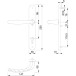 Buitenkruk Hoppe New-York 92 PZ (plaat 3357N) crème F9001 / pce