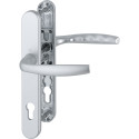 Hoppe New York 92 PZ Door Handle Set with Backplate 3357N F1-2 / pc