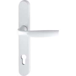 ½ garniture Hoppe New-York 92 PZ (plaque 3357N) crème F9001 / pce