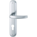 Paar handgrepen met platen Hoppe Atlanta 1530/273 72PZ alu F1 / pce