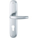 HOPPE Atlanta 1530/273 Door Handle Pair with Backplates Aluminum F1 per piece