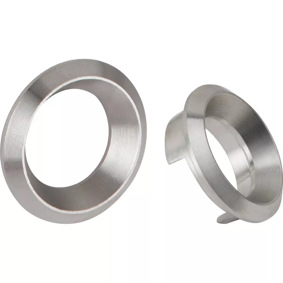 Inox ring met aluminium profiel voor...