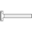 Bevestiging 150,00, 1-zijdige montage, M12x70mm (30-40mm), inox (set van 2) / pce