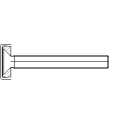 Bevestiging 150,00, enkelzijdig, M12x95mm (50-59mm), roestvrij staal (set van 2) / pce