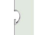Inox komgreep voor houten...