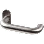 Pair of handles on oval...