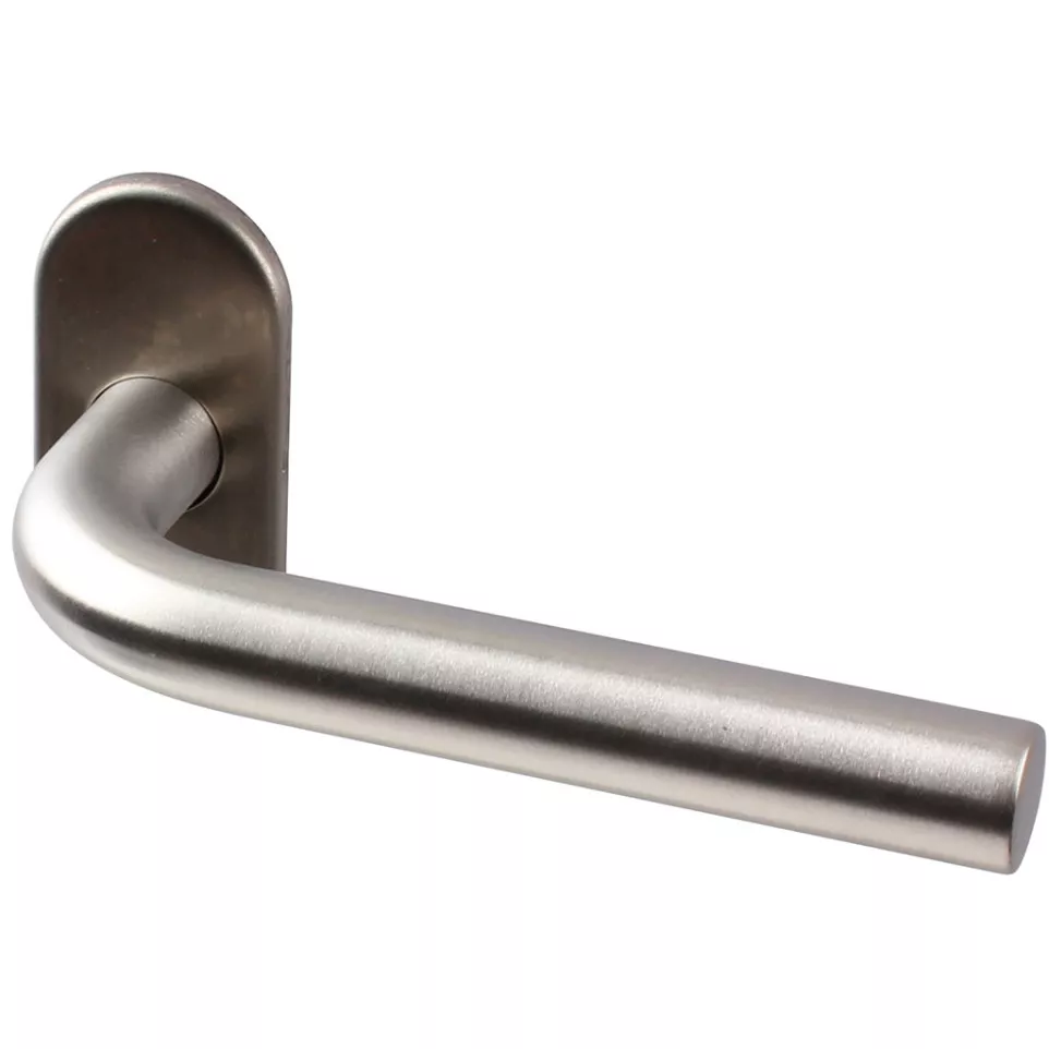 Pair of Oval Rose Door Handles (4mm)...