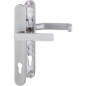 Hoppe Liverpool 92 PZ Stainless Steel Door Handle Set on Plate 3357N per piece