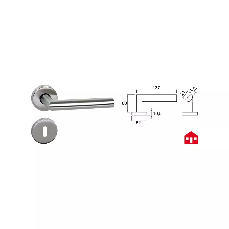 Round Escutcheon Trim Set with BB...