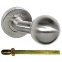 Vaste knop Ø55 inox L&L Office Sphere-2 art.342 / pce