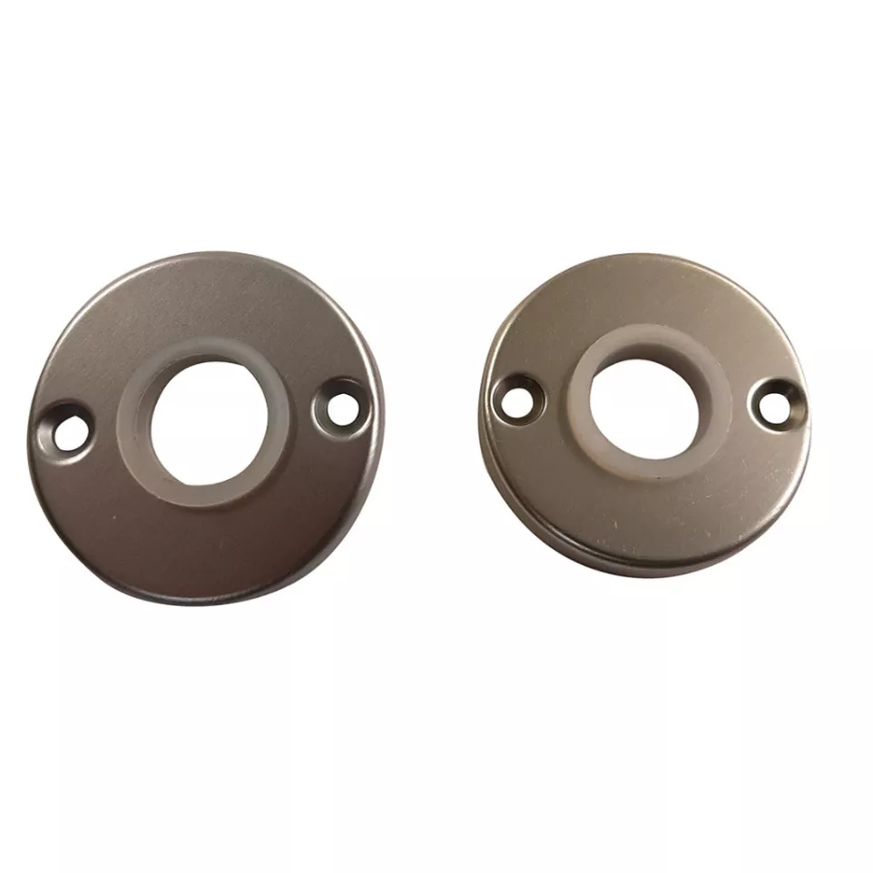 Rosace ronde aluminium 9010 n°95 / 2pce
