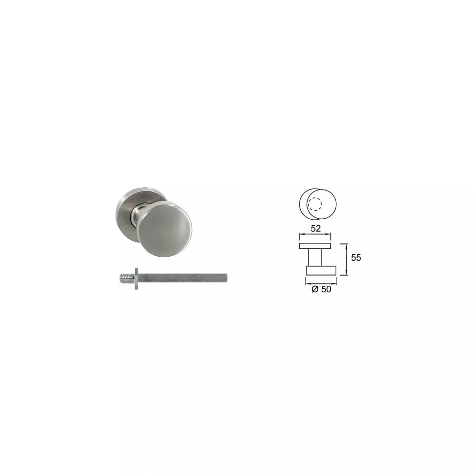 Offset Fixed Reversible Stainless...