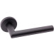 Pair of black L90° SYDNEY door handles HOME+ version / pc
