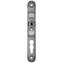 Lever Handle on Plate PZ 92mm Stainless Steel (without screws and spindle) / pc