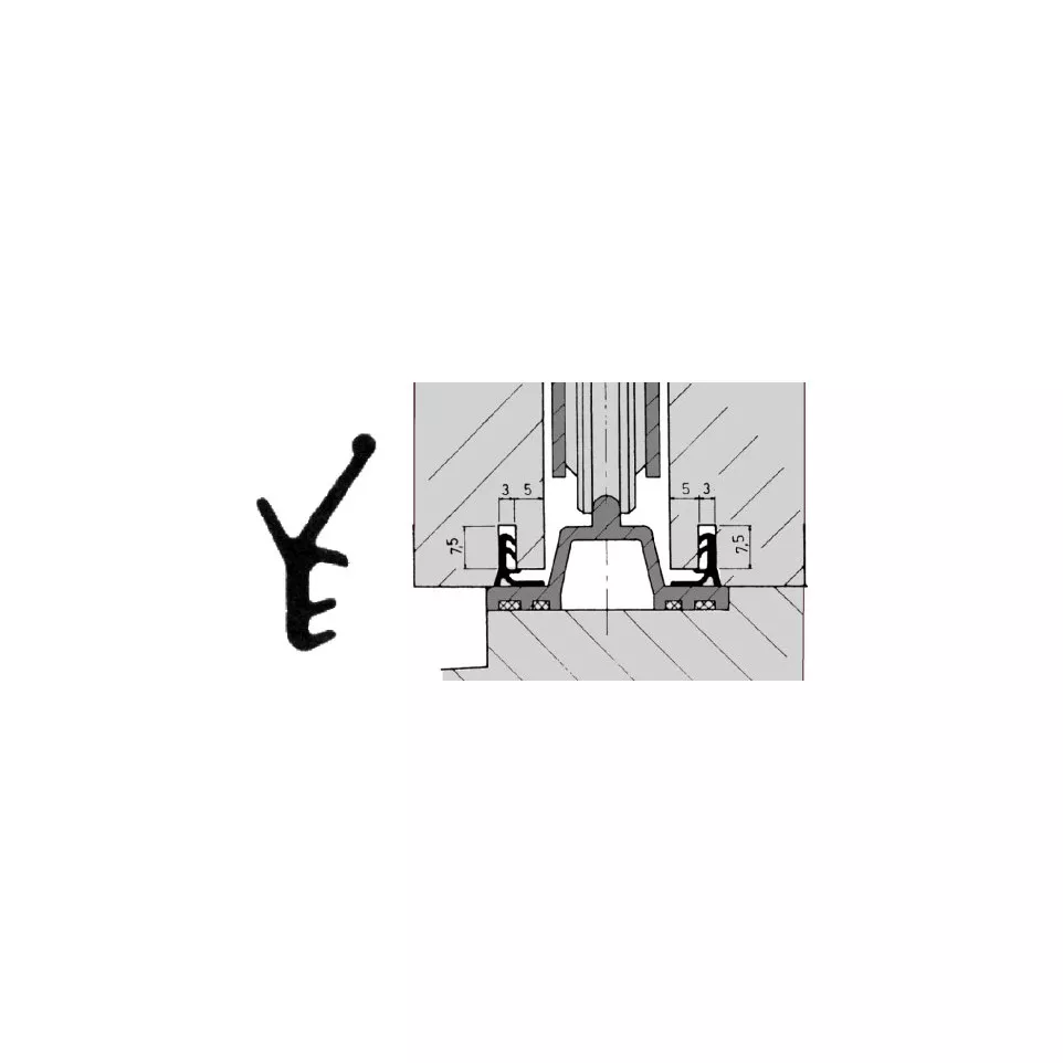 Peripheral Seal for Lift and Slide...