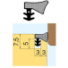 TSP-FOAM Seal for Second Frame Strike L2020 Groove 3x5mm Brown / 100m