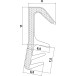 TSP-FLEX Window or Exterior Door Frame Seal L1050 Brown 5mm Groove / 30m