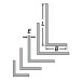 Raw Aluminum L Profile 20x20x2mm Length 6m