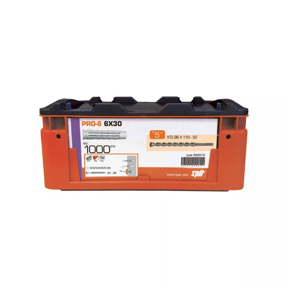 Coffret de 1000 chevilles Spit Pro 6...