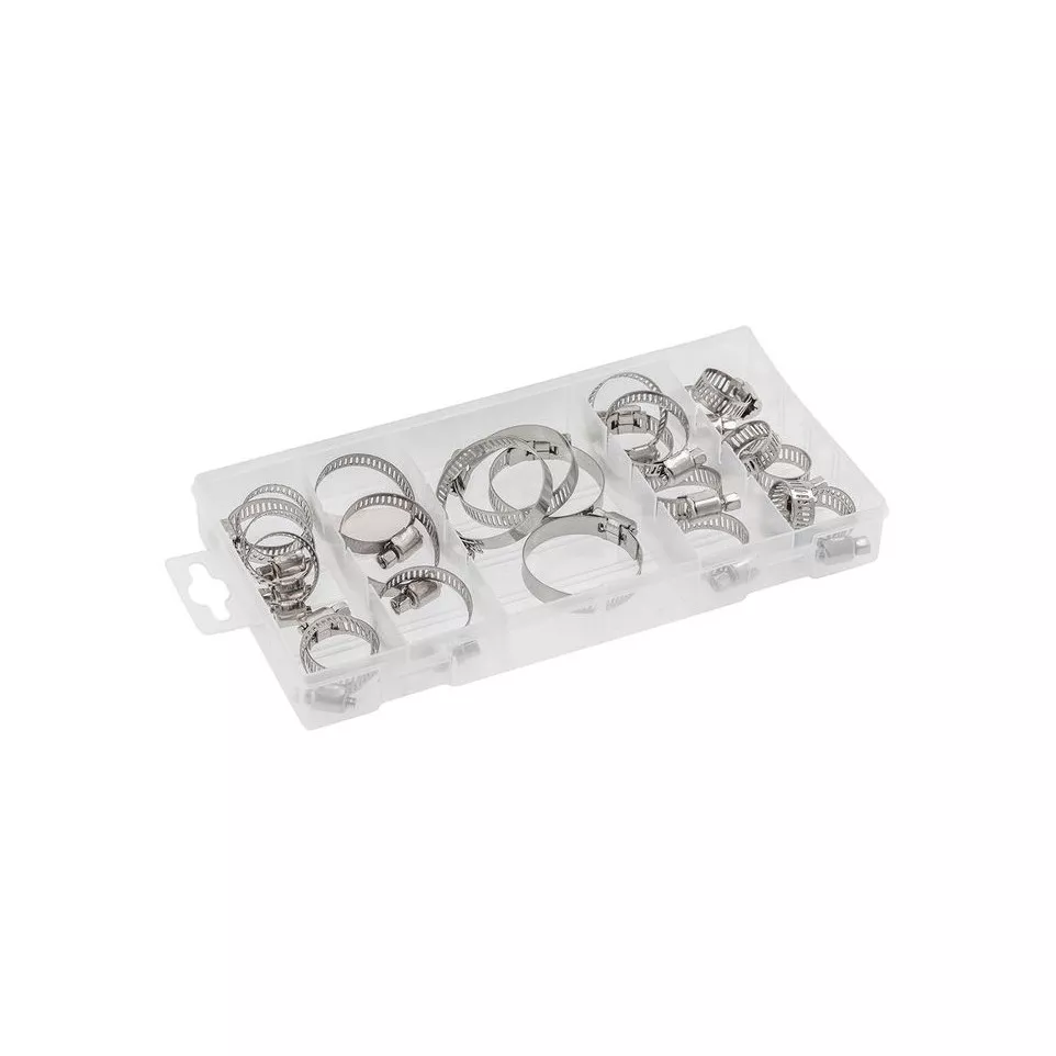 Assortimentsbox met slangklemmen (40...