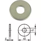 Stainless Steel A2 Fender Washer DIN 9021 10x30mm Pack of 200