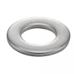 Platte ring verzinkt staal DIN 125 Ø18mm / 100pce