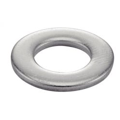 Rondelle plate acier zingué DIN 125 Ø5mm / 200pce