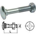 DIN 603/555 Carriage Bolt...