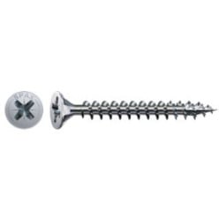 SPAX Zinc Plated Countersunk Pozidriv Wood Screws 3.5x30mm Box of 200