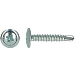 Zinc-Plated Self-Drilling Pan Head Screw Ø4.2x25mm Pack of 500