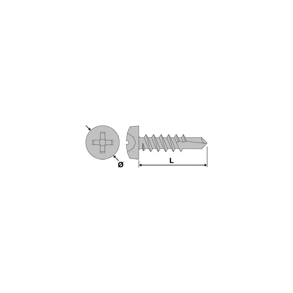 Zelftappende verzinkte...