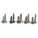 Decoratieve stalen schroeven, verzonken kop (sleuf), vermessingd Ø3x16mm / pce