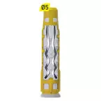 Spit Wall Plugs with Color-Tech Screws Ø5x30mm Pack of 100