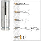 Spit GRIP L M 12 x 50 Zinc...