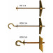 Cheville à bascule Fischer KDH 4mm / 25pce