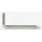 Solinhaken gegalvaniseerd staal, vierkante schacht 5x50mm / 5kg