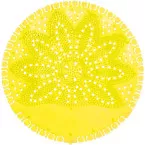 VividAir Urinal Mat Citrus Fusion Yellow Box of 12 Pieces