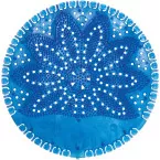 VividAir tapis pour urinoirs, Ocean Breeze, bleu, boîte de 12 pièces